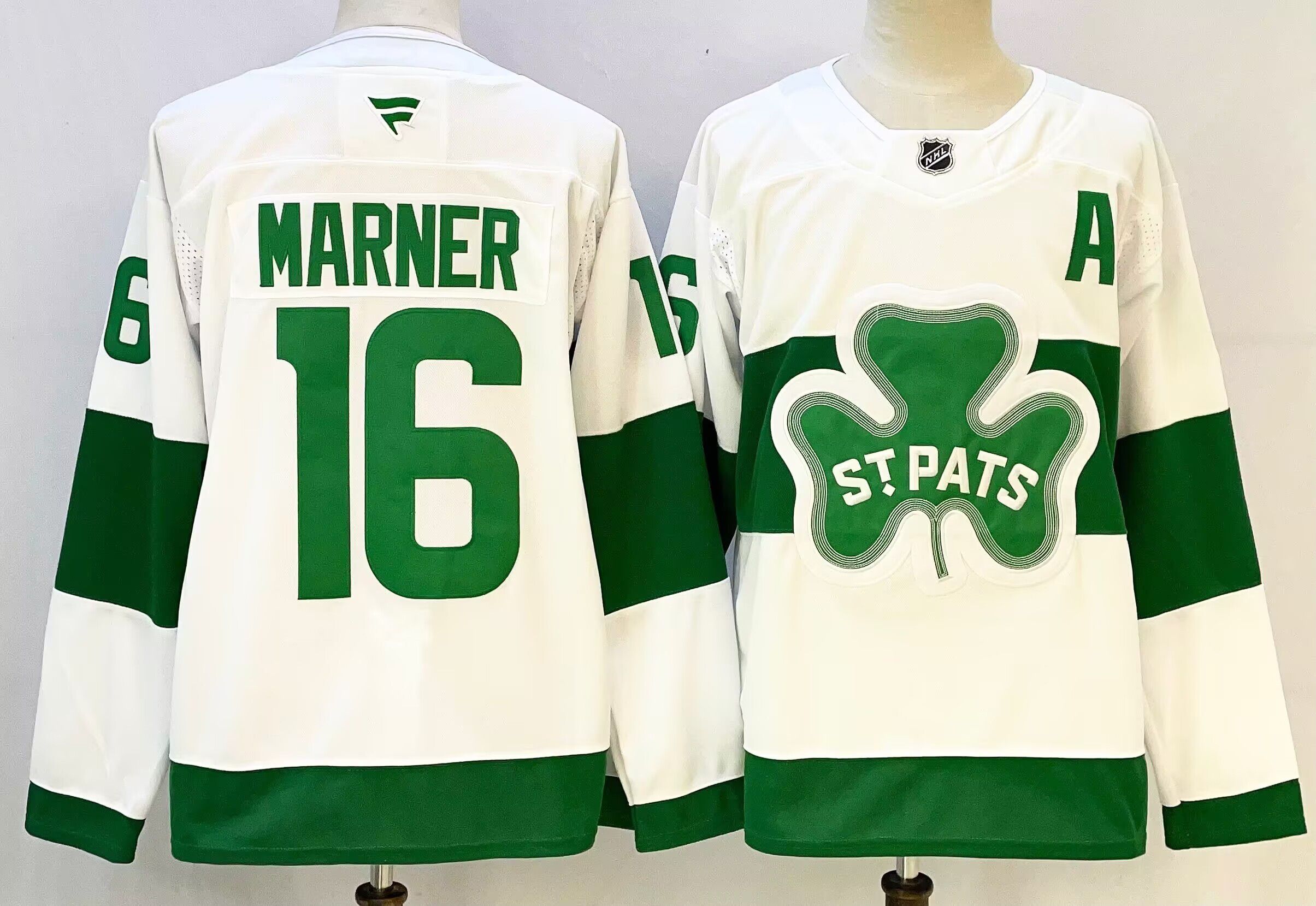 Men Toronto Maple Leafs #16 Marner White 2026 Adidias NHL Jersey style 003